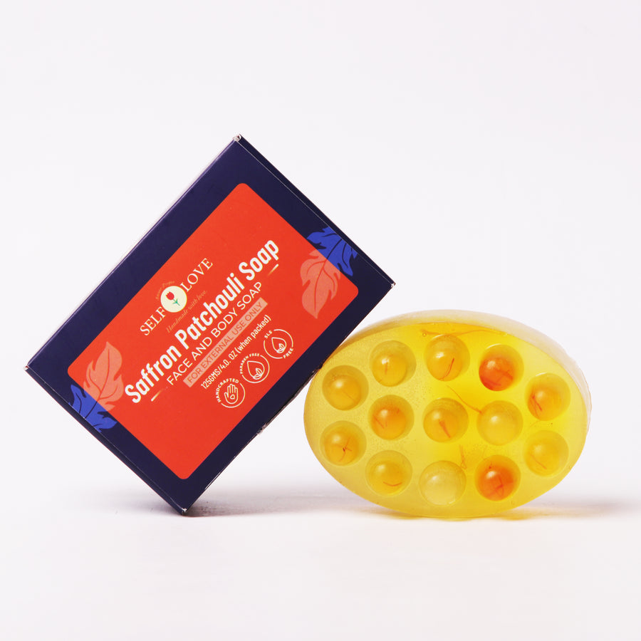 Saffron Handmade Soap | Patchouli Handmade Soap | Self Love Soaps